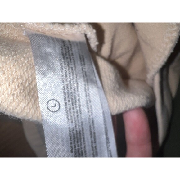 The Stronghold Jogger Sweatpants Mens Large Beige Cotton Tapered Drawstring - Picture 9 of 11